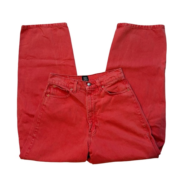 BDG Urban Outfitters Extreme Baggy Jeans in Red, Sz 27 - Picture 9 of 16